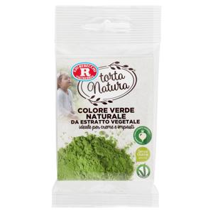 F.lli Rebecchi Valtrebbia torta Natura Colore Verde Naturale da Estratto Vegetale 8 g