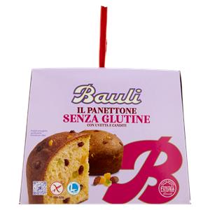 Bauli il Panettone Senza Glutine con Uvetta e Canditi 400 g