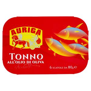 Auriga Tonno all'Olio di Oliva 6 x 80 g