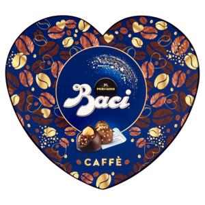 BACI PERUGINA Caffè Cioccolatini Fondenti ripieni al gusto di Caffè Scatola Cuore San Valentino 100g