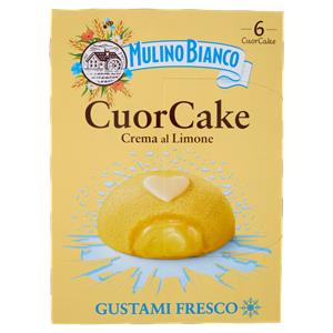 Mulino Bianco CuorCake Merenda con Limoni Italiani 6 pezzi 210g