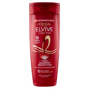 L'Oréal Paris Shampoo Elvive Color Vive, Per Capelli Colorati, 285 ml