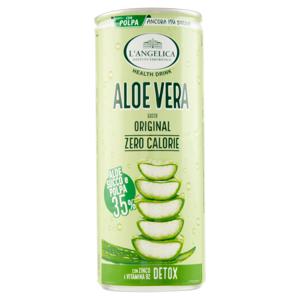 L'Angelica Health Drink Aloe Vera Gusto Original Zero Calorie Detox 240 ml