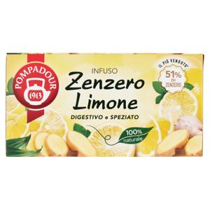 Pompadour Infuso Zenzero Limone 20 x 1,8 g