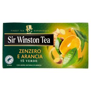 Sir Winston Tea Zenzero e Arancia Tè Verde 20 x 1,75 g