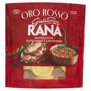 Giovanni Rana Oro Rosso Ravioli con Cotechino e Lenticchie 250 g