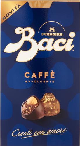 BACI PERUGINA Caffè Cioccolatini Fondenti ripieni al gusto di Caffè scatola 200 g