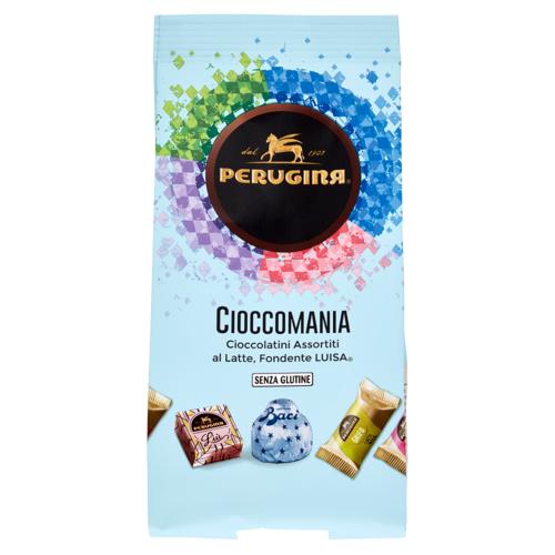 PERUGINA Cioccomania Cioccolatini Assortiti Fondenti e al Latte Sacchetto 180 g