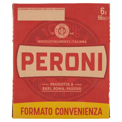 Peroni Birra 6 x 66 cl