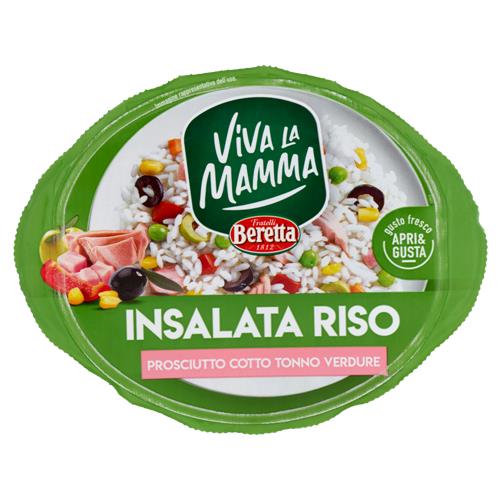 Viva la Mamma Insalata di Riso con Prosciutto Cotto, Tonno e Verdure 300 g