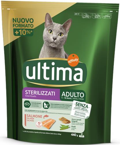 ultima Cat Sterilizzati Adulto 1-10 Anni Salmone 440 g