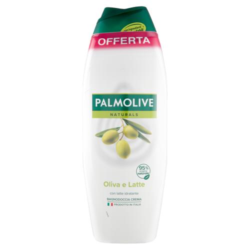Palmolive bagnoschiuma Naturals Oliva Verde e Latte Idratante 2x500ml