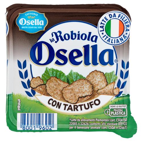 Fattorie Osella la Robiola Osella specialità di formaggio fresco con Tartufo - 90 g