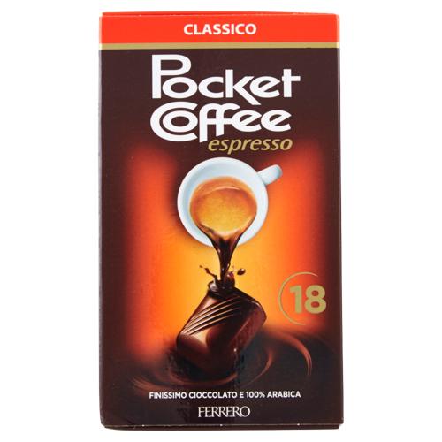 Pocket Coffee espresso Classico 18 Pezzi 225 g