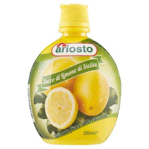 ariosto Succo di Limone di Sicilia 200 ml