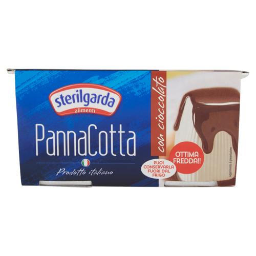 sterilgarda PannaCotta con cioccolato 2 vasetti 180 g