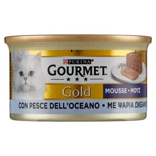 PURINA GOURMET Gold Mousse con Pesce dell'Oceano 85 g