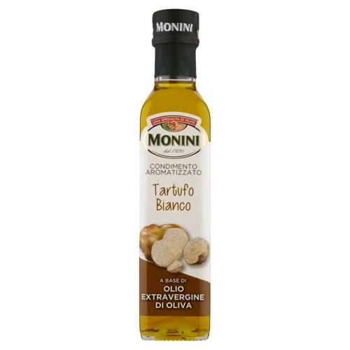 Monini Condimento Aromatizzato Tartufo Bianco a Base di Olio Extravergine di Oliva 250 ml
