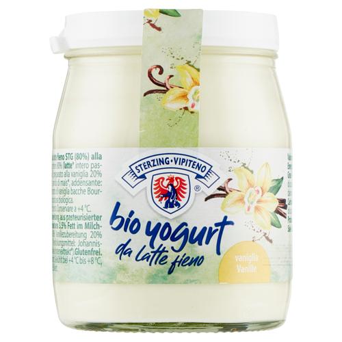 Sterzing Vipiteno bio yogurt da latte fieno vaniglia 150 g