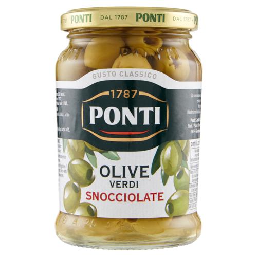Ponti Olive Verdi Snocciolate 290 g