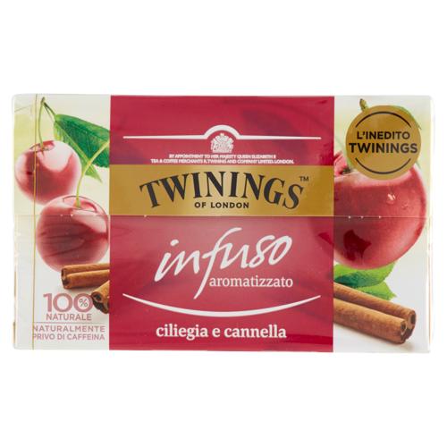 Twinings Infuso Aromatizzato Ciliegia e Cannella 20 x 2 g