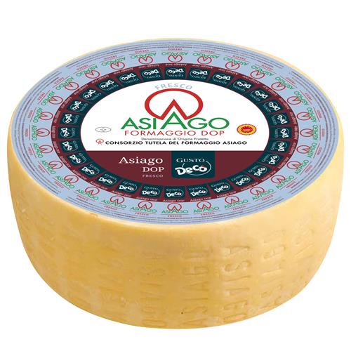 Gusto Decò Asiago pressato DOP forma da 12-14 kg