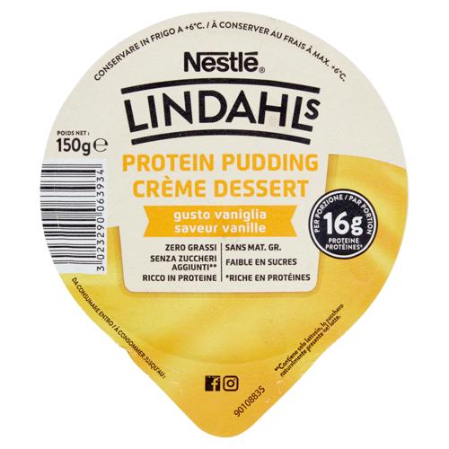 LINDAHLS Pro+ Pudding Gusto Vaniglia 150 g