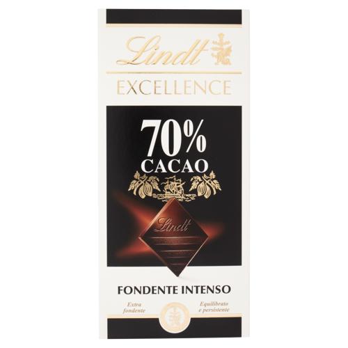Lindt Excellence Tavoletta Cioccolato Fondente 70% 100 g