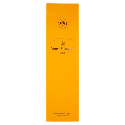Veuve Clicquot Yellow Label 250 Anniversary Astuccio 75cl