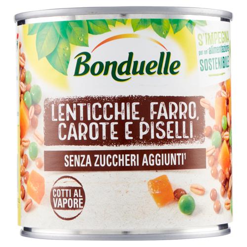 Bonduelle Lenticchie, Farro, Carote e Piselli 300 g
