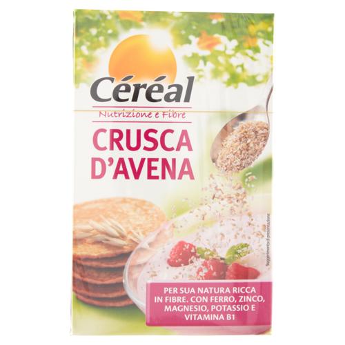 Céréal Nutrizione e Fibre Crusca d'Avena, naturalmente ricca in fibre e vitamine - 360 g