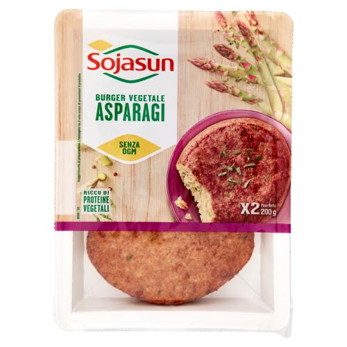 Sojasun Burger Vegetale Asparagi x2 200 g