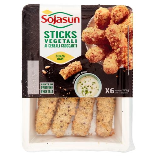 Sojasun Sticks Vegetali ai Cereali Croccanti x6 175 g
