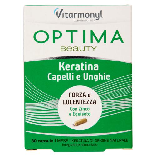 Laboratoires Vitarmonyl Keratina Capelli e Unghie Forza e lucentezza 30 Capsule 12,15 g