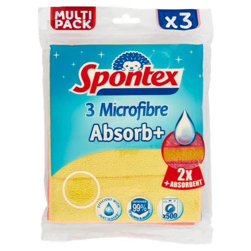 Spontex Microfibre Pad x3