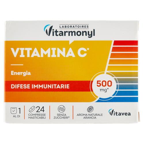 Laboratoires Vitarmonyl Vitamina C* Difese Immunitarie 24 Compresse Masticabili 60 g