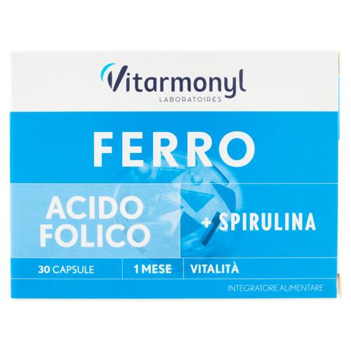 Laboratoires Vitarmonyl Ferro e Acido Folico* 30 Capsule 10,5 g