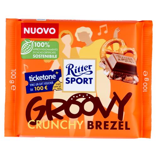 Ritter Sport Groovy Crunchy Brezel 100 g