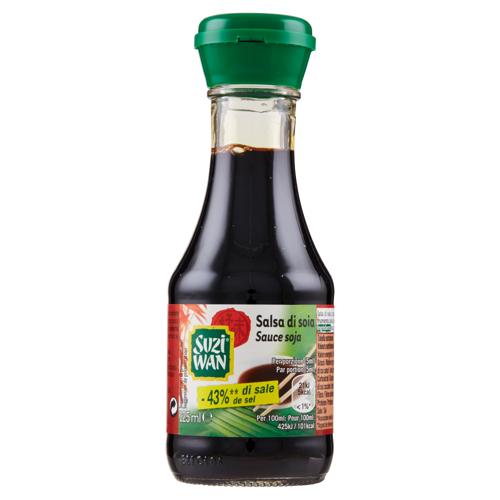 Suzi Wan Salsa di soia -43%** di sale 125 ml
