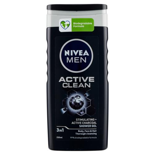 Nivea Men Active Clean Shower Gel 250 ml