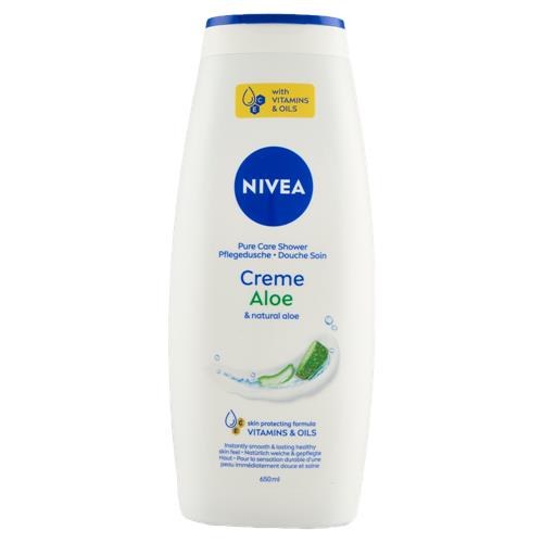 Nivea Creme Aloe Pure Care Shower 650 ml