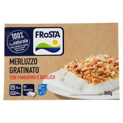Frosta Merluzzo Gratinato con Pomodoro e Basilico 360 g