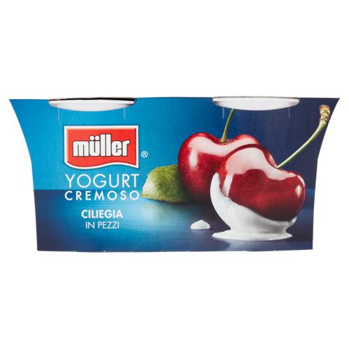 müller Yogurt Cremoso Ciliegia in Pezzi 2 x 125 g