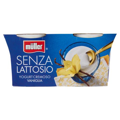 müller Senza Lattosio Yogurt Cremoso Vaniglia 2 x 125 g