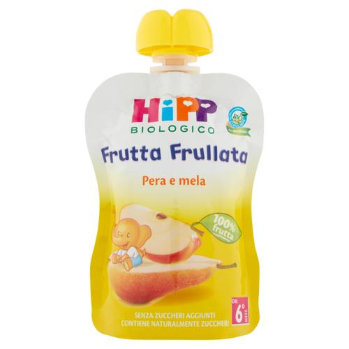 HiPP Biologico Frutta Frullata Pera e mela 90 g