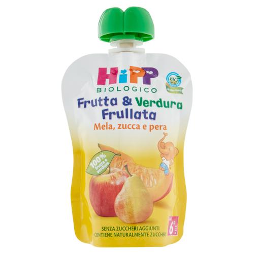 HiPP Biologico Frutta & Verdura Frullata Mela, zucca e pera 90 g