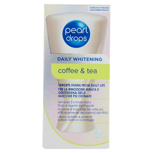 pearl drops Daily Whitening coffee & tea 50 ml