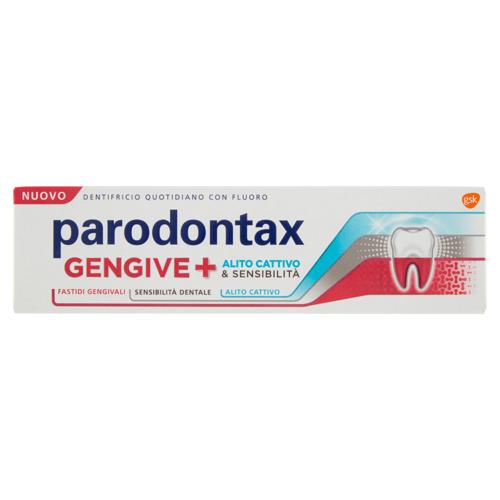parodontax Dentifricio Quotidiano con Fluoro Gengive + Alito Cattivo & Sensibilità 75 ml