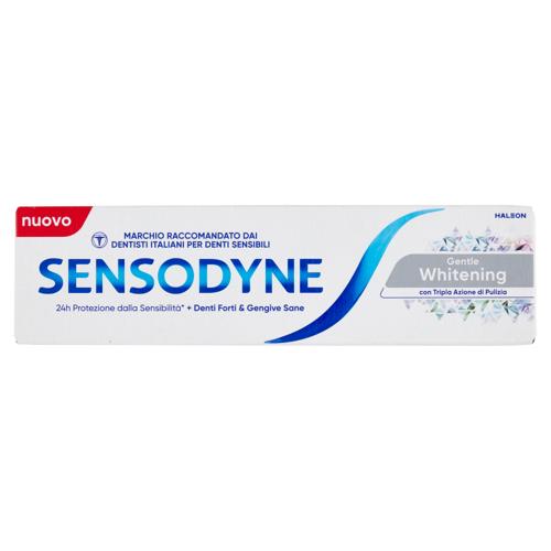 Sensodyne Dentifricio Gentle Whitening per Denti Sensibili, Effetto Sbiancante 75 ml