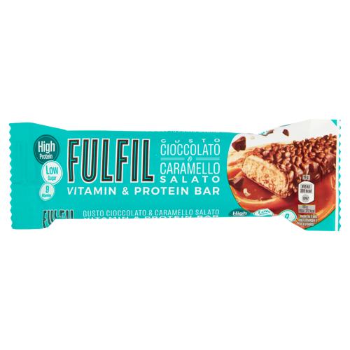 Fulfil Vitamin & Protein Bar Gusto Cioccolato & Caramello Salato 55 g